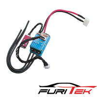 FURITEK Cyclos 2S Lipo 20A/40A Brushless Sensored Esc For Drift/Race And Bluetooth (With Aluminum Blue Case) - HeliDirect