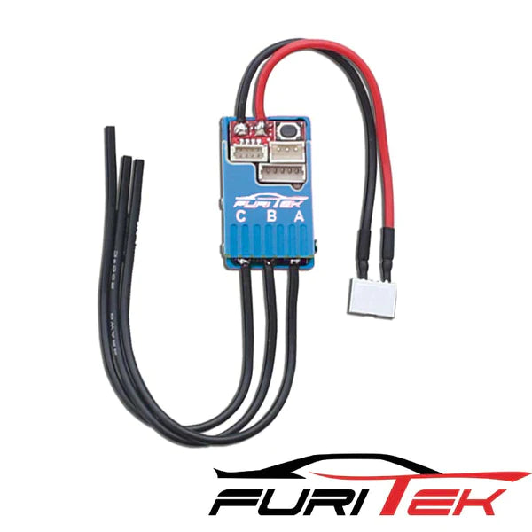 FURITEK Cyclos 2S Lipo 20A/40A Brushless Sensored Esc For Drift/Race (With Aluminum Blue Case) - HeliDirect