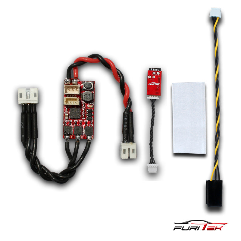 Combo Of Furitek Lizard V2 20A/40A Brushed/Brusless ESC For Kyosho Miniz 4X4 And Axial SCX24 With Bluetooth - HeliDirect