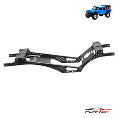 FURITEK GRASSHOPPER Frame Kit For SCX24 GLADIATOR - BLACK - HeliDirect