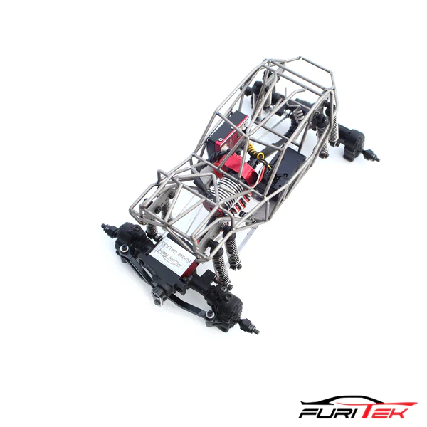 Furitek Hiroyama 1/24 Titanium Kit With Mini Rocketman, Lizard Ultimate And RX/TX (Pro Version) - HeliDirect