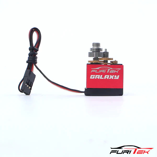 Furitek Galaxy 4.5KG High Torque 0.10SEC Aluminum Case Titanium Gear Digital 9G Micro Servo For 1/18 1/24 Crawler And Monster Truck With Aluminum Servo Horn - HeliDirect