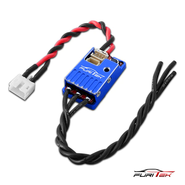 FURITEK Momentum V2 2S Lipo 20A/40A Brushless Sensorless Ese For DRIFT/RACE (With Aluminum Blue Case) - HeliDirect