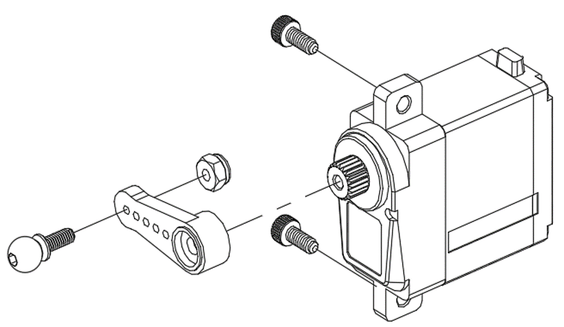 Goosky RS4 Cyclic Servo - HeliDirect