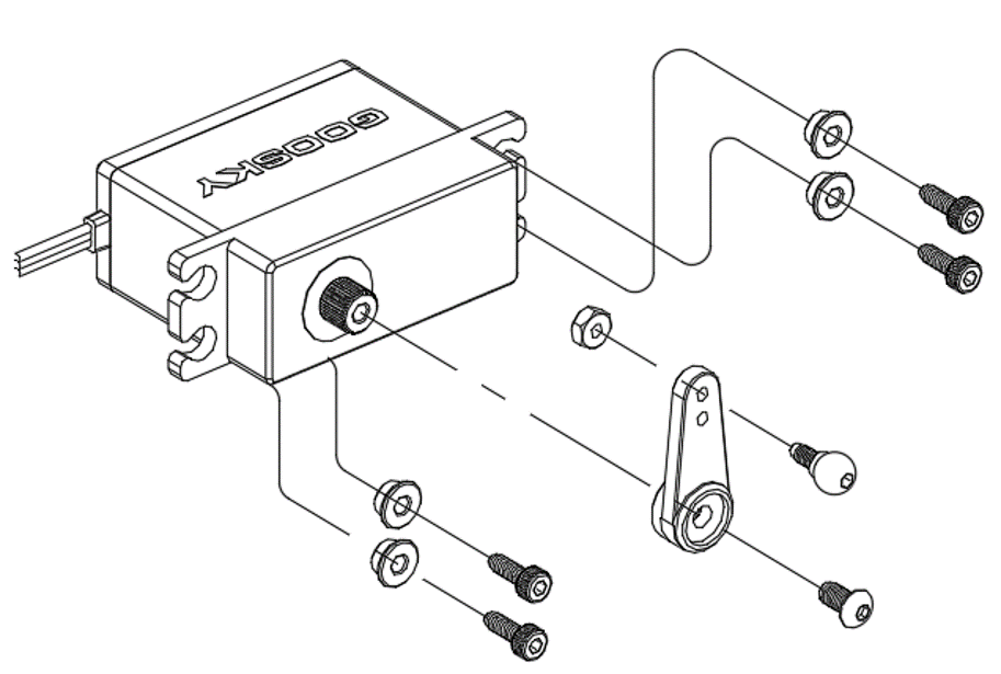 Goosky RS4 Tail Servo - HeliDirect