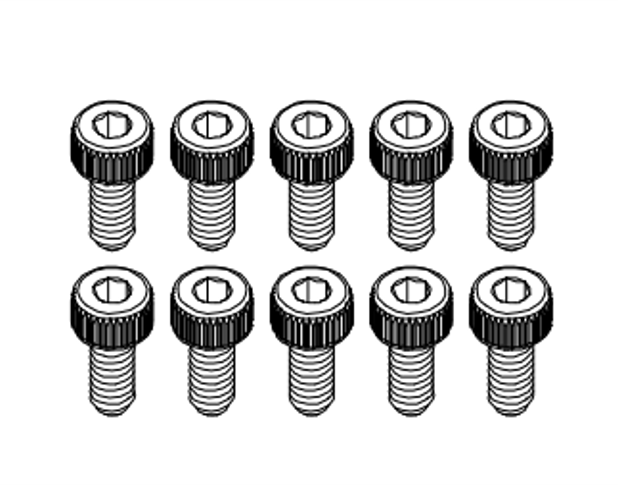 Goosky RS4 Screw Set M2x5mm - HeliDirect