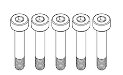 Goosky RS4 Screw Set M2.5x12mm-L4 - HeliDirect