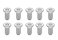 Goosky RS4 Screw Set M2x4mm - HeliDirect