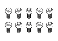 Goosky RS4 Screw Set M1.6x4mm - HeliDirect
