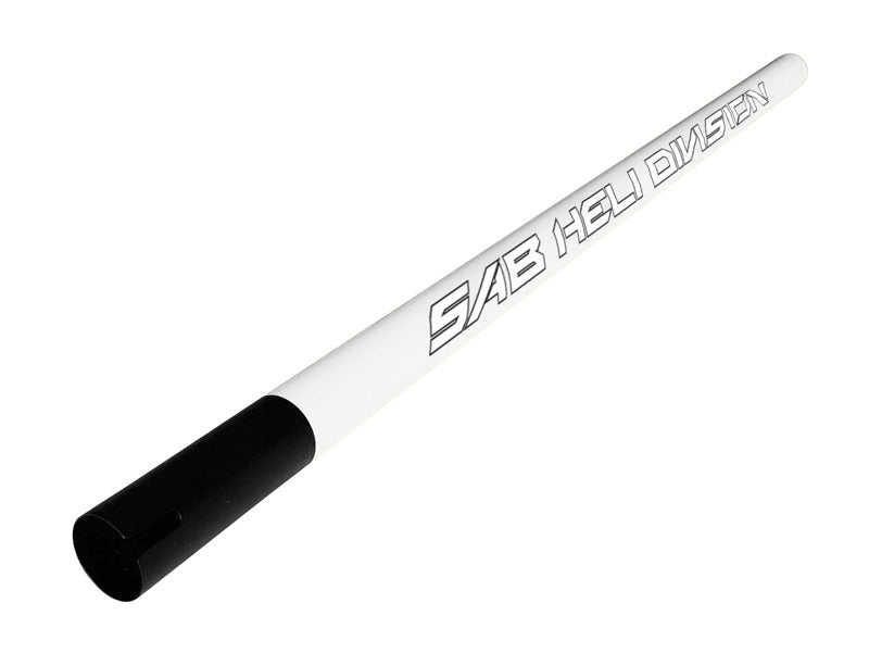 RAW Aluminum Boom White - HeliDirect