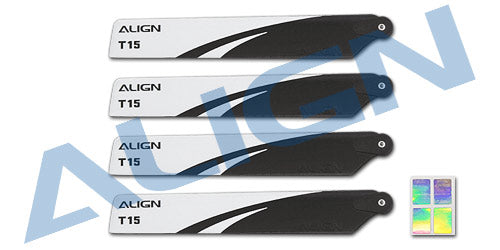 T15 Carbon Fiber Main Blades - HeliDirect