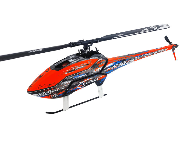 SAB Goblin Kraken 580 Orange/Blue - HeliDirect