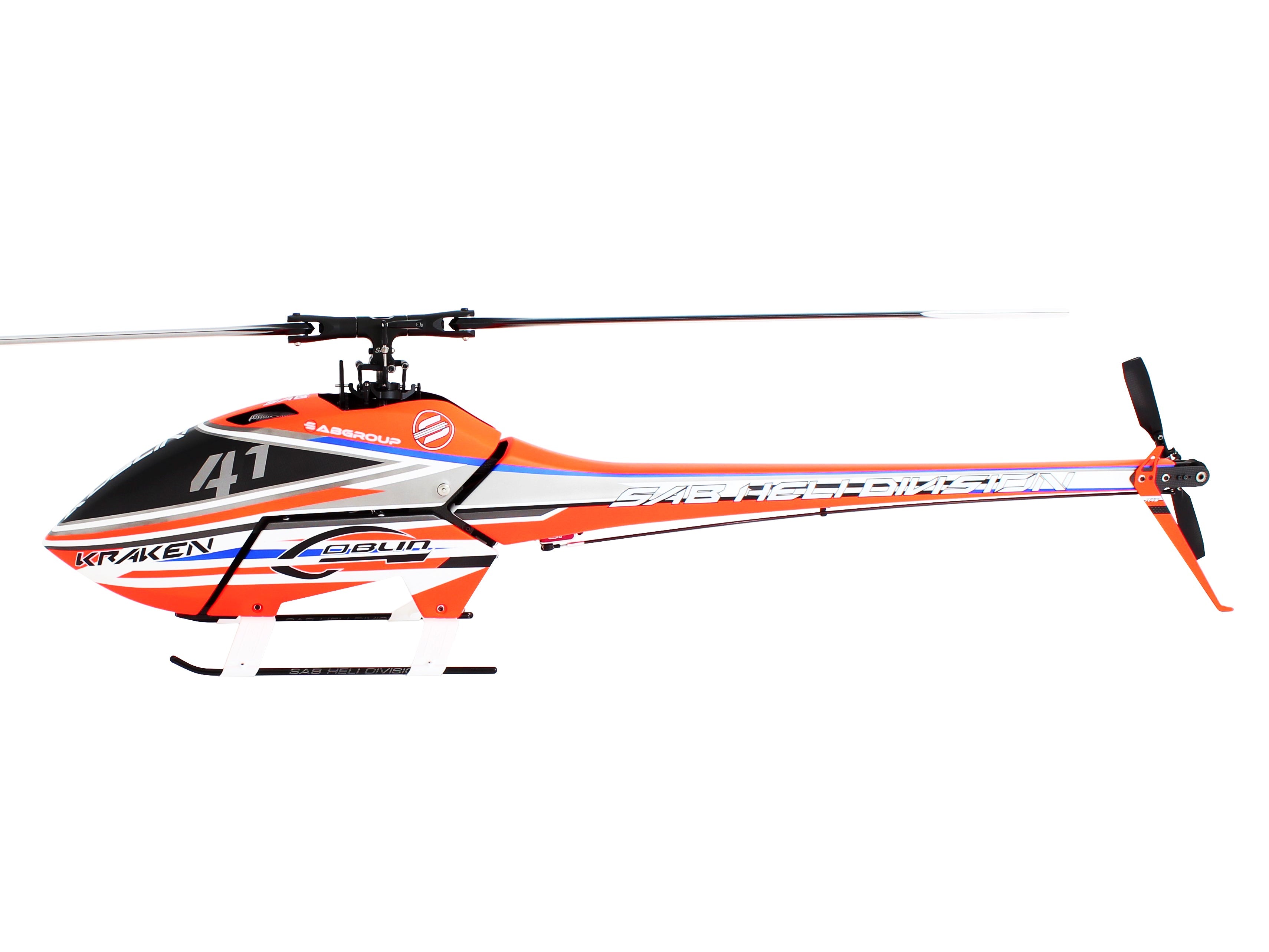 Goblin Kraken 700 Orange/Blue - HeliDirect