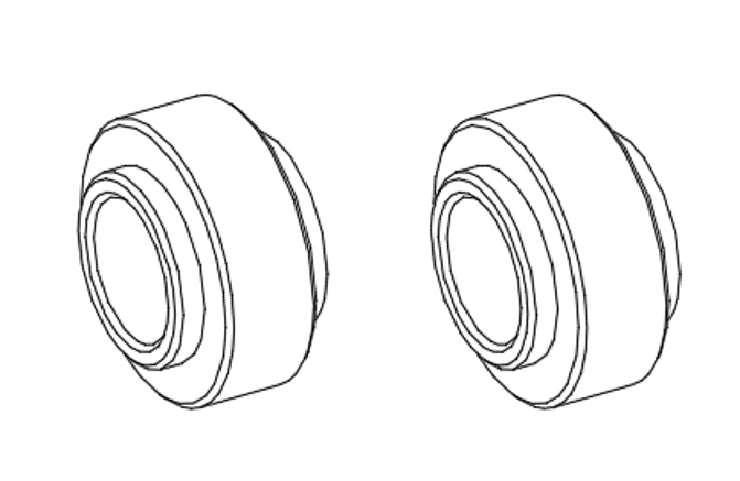 Goosky RS4 Damper Sleeves - HeliDirect