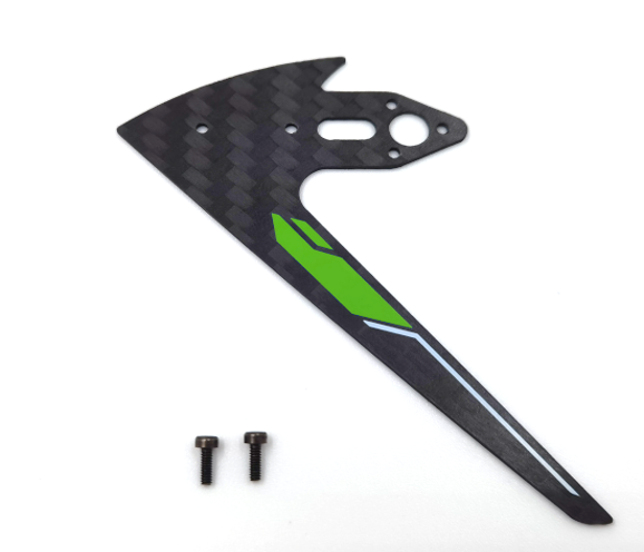 Goosky S2 Vertical Tail Fin Set - Green - HeliDirect