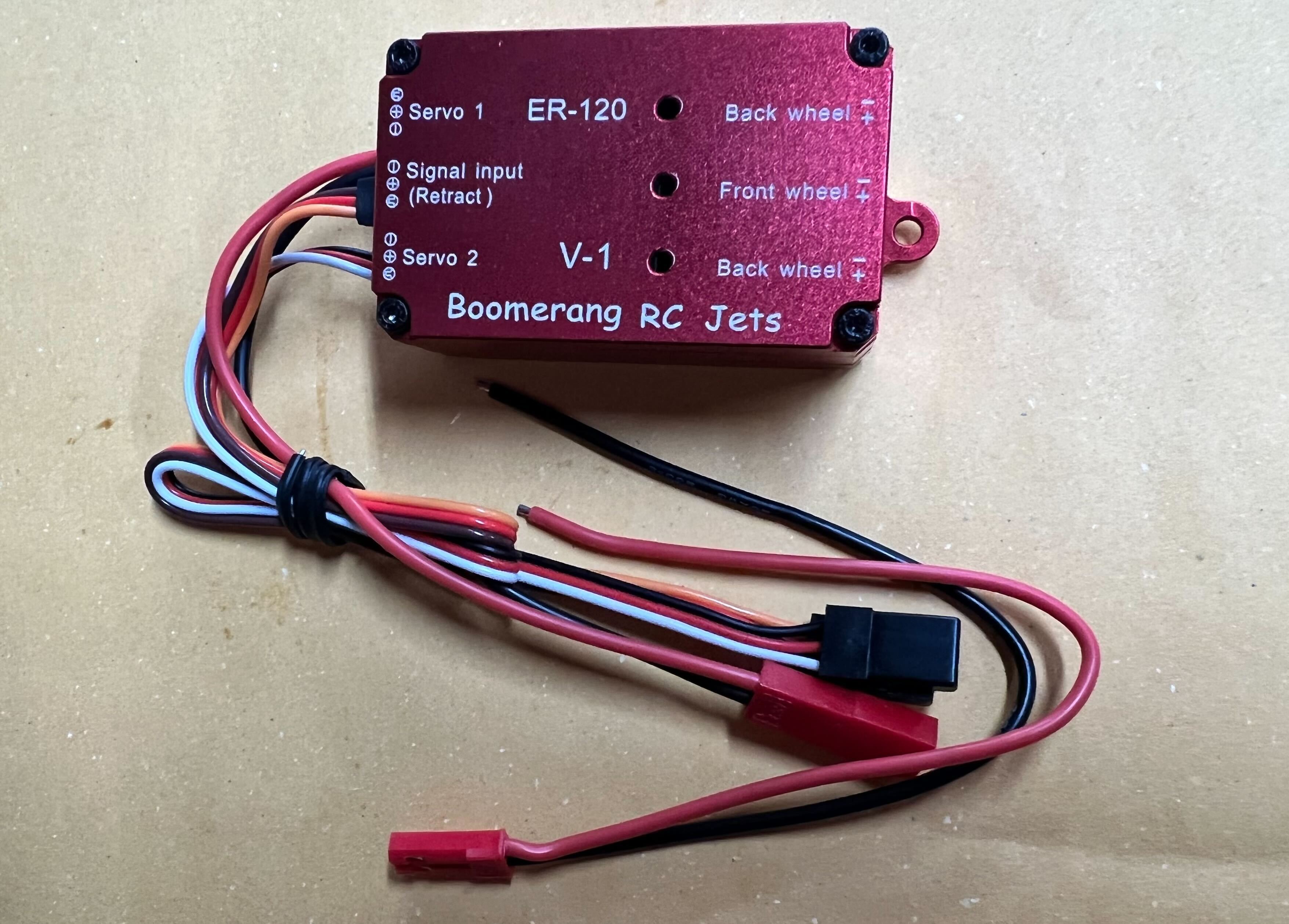 Gear/ Brake Controller for Boomerang Turbinator 2 Retracts - HeliDirect