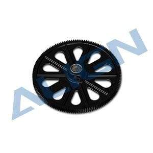 Align 145T M0.6 Autorotation Tail Drive Gear Set - Complete Trex Series (Black) - HeliDirect