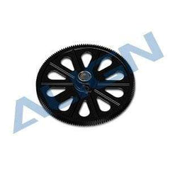 Align 145T M0.6 Autorotation Tail Drive Gear Set - Complete Trex Series (Black) - HeliDirect