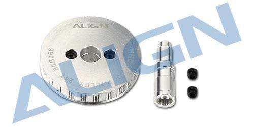 Align 24T Belt Pulley Assembly - HeliDirect