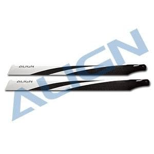 Align 325mm Carbon Fiber Blades - HeliDirect