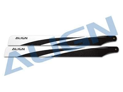 Align 360mm 3G Carbon Fiber Blades - HeliDirect