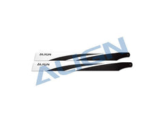 Align 380mm Carbon Fiber Blades - HeliDirect