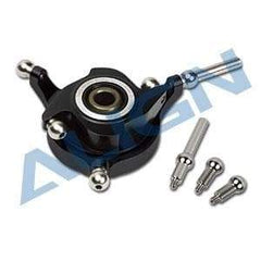 Align 450DFC CCPM Metal Swashplate/Black - HeliDirect