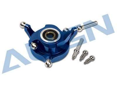 Align 450DFC CCPM Metal Swashplate/Blue - HeliDirect