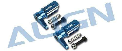 Align 450FL Main Rotor Holder Set/Blue - HeliDirect