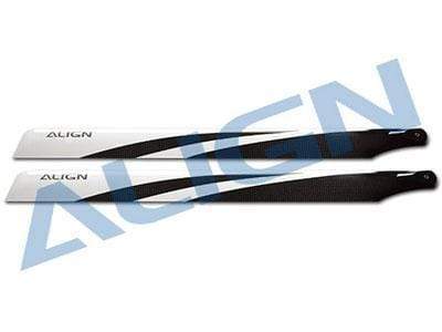 Align 550mm 3G Carbon Fiber Blades - Trex 550 Series - HeliDirect