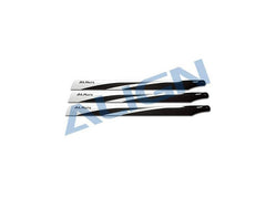 Align 690mm Carbon Fiber Main Blade Set - 3 Blade Set - HeliDirect