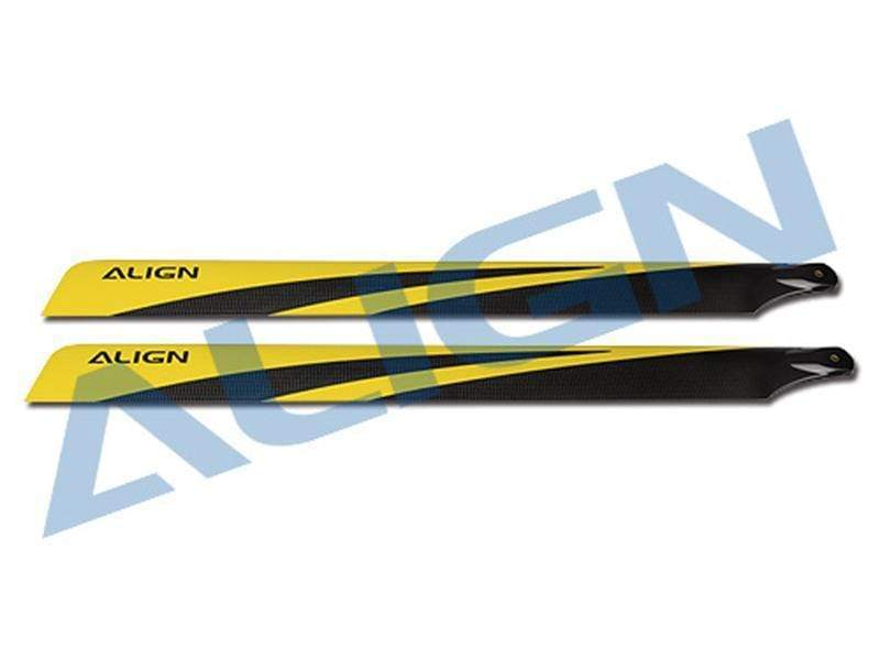 Align 700N Carbon Fiber Blades - HeliDirect