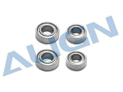 Align Bearing (MR74ZZ-d3.5/ MR63ZZ) - 3x6x2.5mm / 3.5x7x2.5mm Bearings - HeliDirect