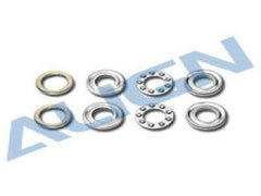 Align F8-14M Thrust Bearing (4x8x3.3mm Thrust Bearings / 4x6.5x0.4mm Washers Included) - HeliDirect