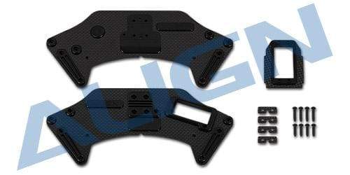 Align G800 Gimbal Yaw Mount Carbon Plate Set - HeliDirect