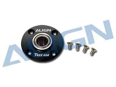 Align Main Gear Case/BLACK - Trex4 50 Pro / Pro V2 3GX / Pro DFC / Sport / 450L Dominator / Plus / Plus DFC - HeliDirect