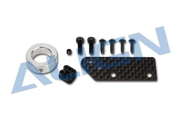 Align Sensor Mounting Plate Set (Black Shark) - HeliDirect