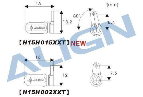 Align T-REX 150/150X Main Rotor Holder - HeliDirect