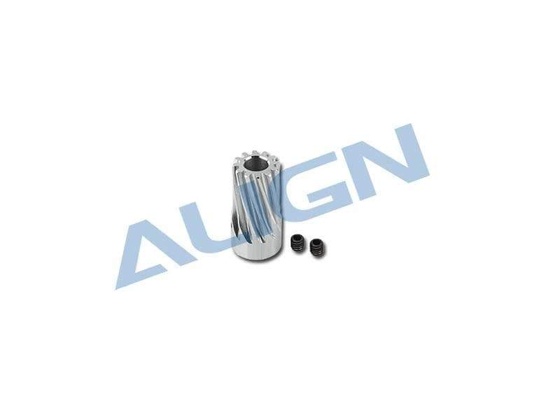 Align T-Rex 500X/L Motor Slant Thread Pinion Gear 12T - HeliDirect