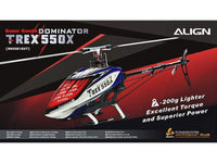 Align T-REX 550X Dominator Super Combo (DS820M/DS825M Servos) - HeliDirect