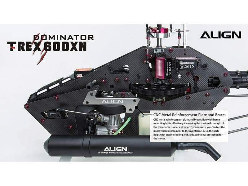 Align T-REX 600XN Nitro Dominator Super Combo - HeliDirect