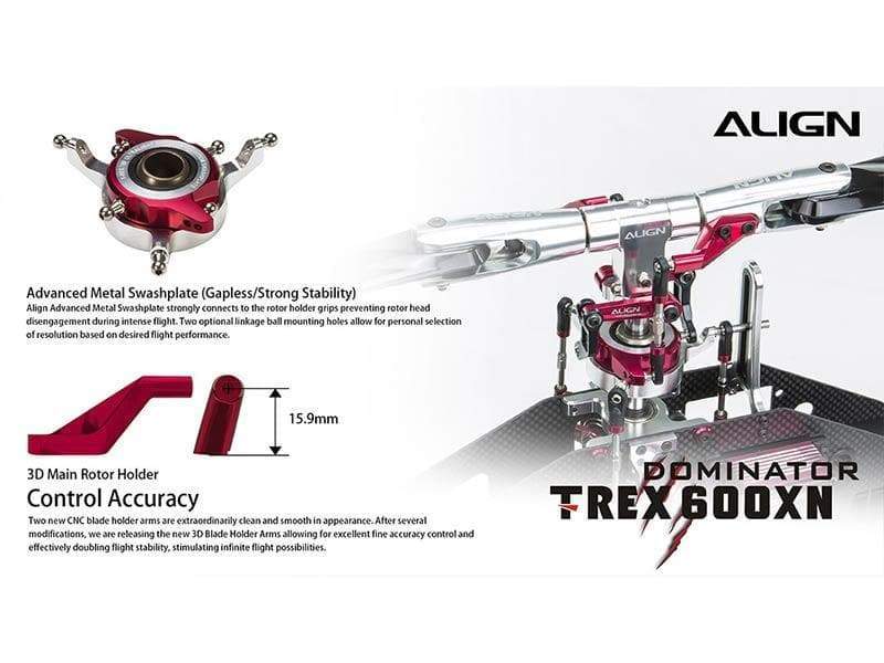 Align T-REX 600XN Nitro Dominator Super Combo - HeliDirect