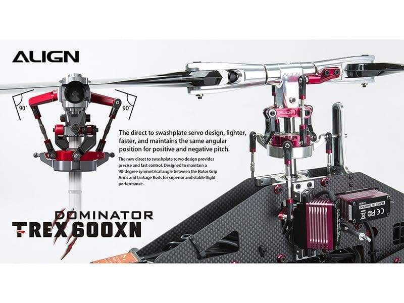 Align T-REX 600XN Nitro Dominator Super Combo - HeliDirect