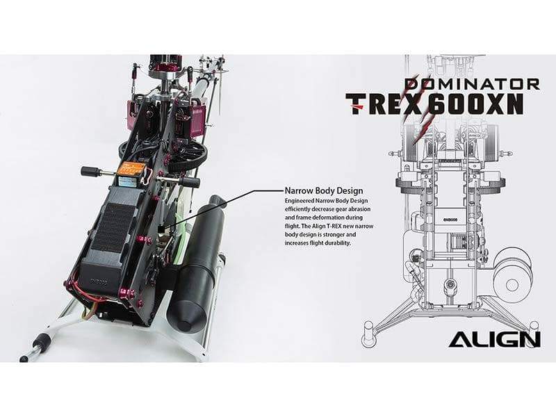 Align T-REX 600XN Nitro Dominator Super Combo - HeliDirect