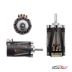 FURITEK Hellfire 1410 5500KV Sensored Brushless Motor - Black Color - HeliDirect