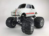 8910 Fiat Abarth 595  1/12 Scale 2WD Monster Truck Q-Series - HeliDirect