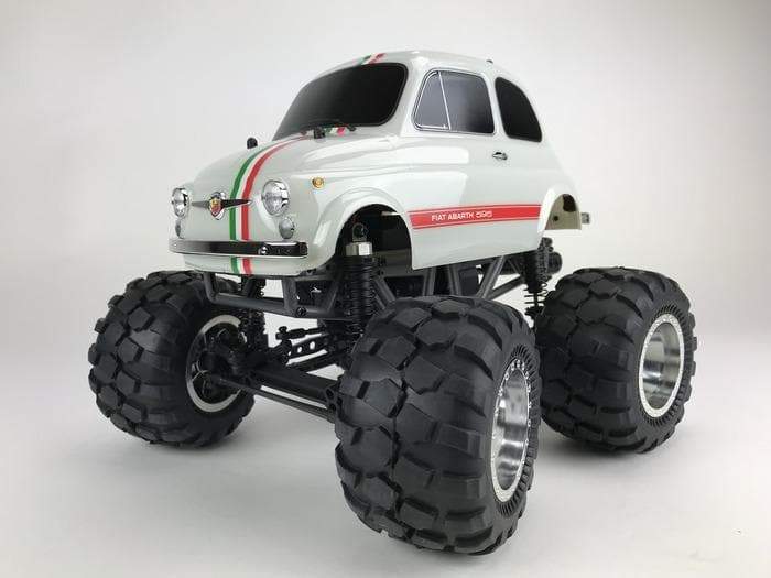 8912 Fiat Abarth 595  1/12 Scale 2WD RTR Monster Truck Q-Series - HeliDirect