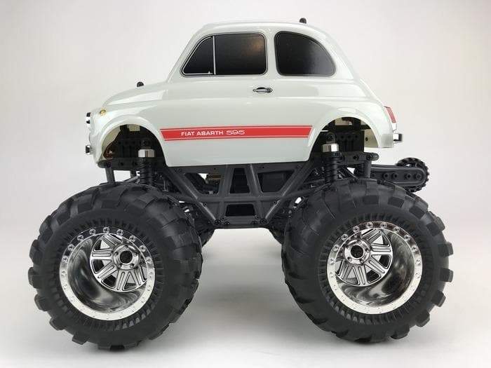 8912 Fiat Abarth 595  1/12 Scale 2WD RTR Monster Truck Q-Series - HeliDirect