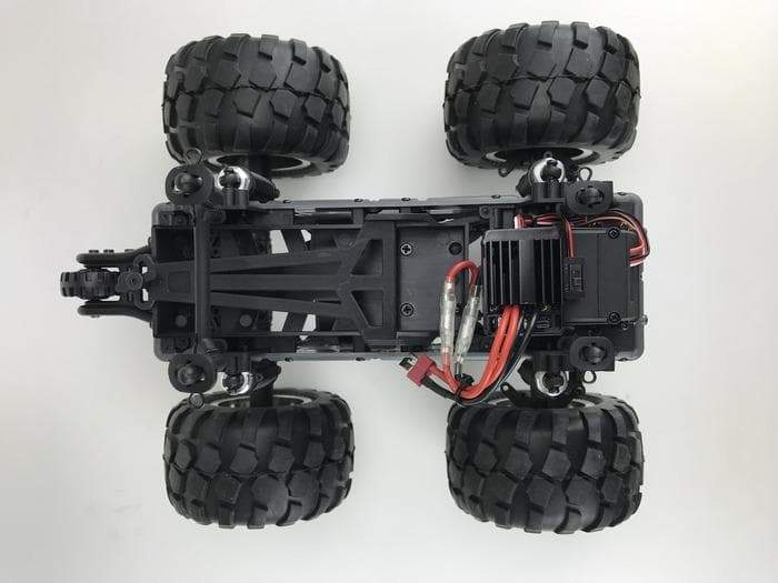 8912 Fiat Abarth 595  1/12 Scale 2WD RTR Monster Truck Q-Series - HeliDirect