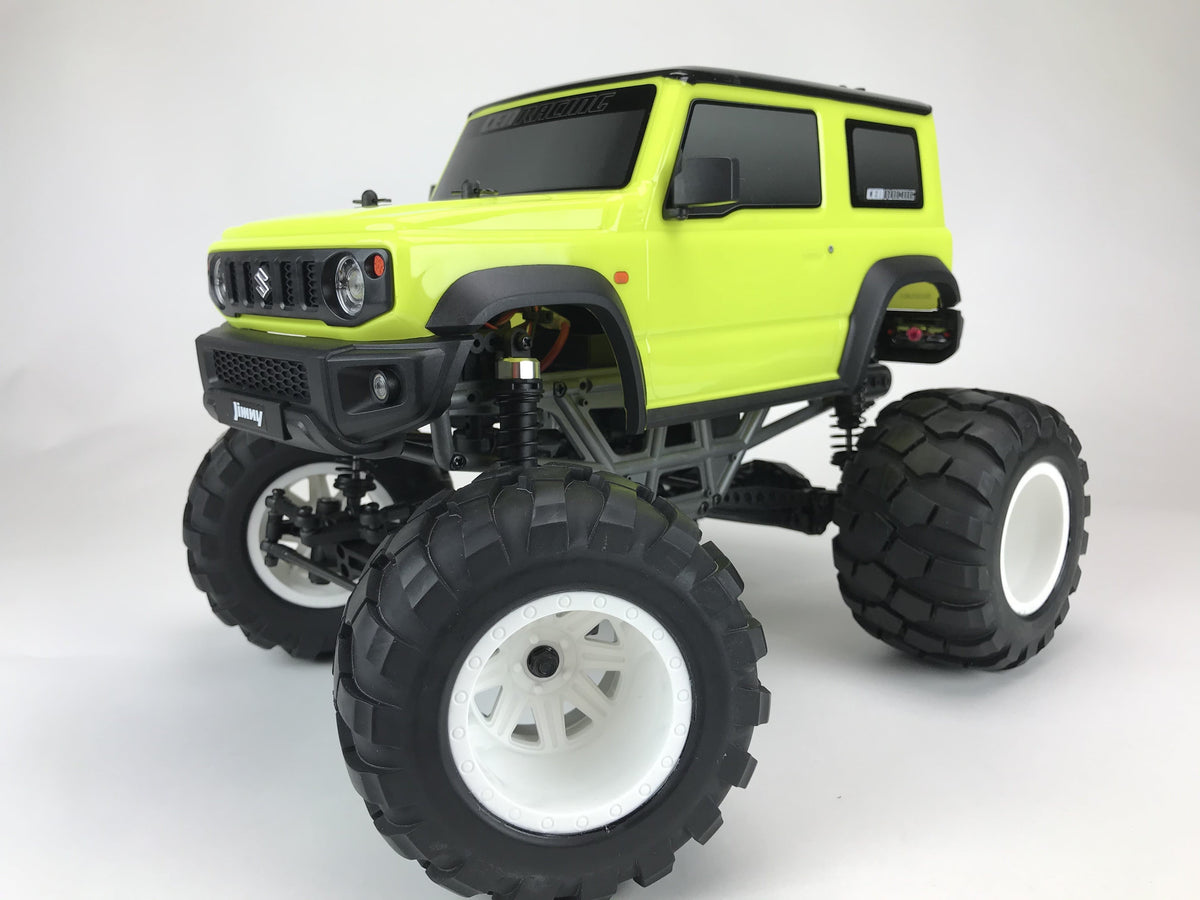 8936 Suzuki Jimny (Yellow) 1/12 Scale 2WD RTR Monster Truck Q-Series - HeliDirect